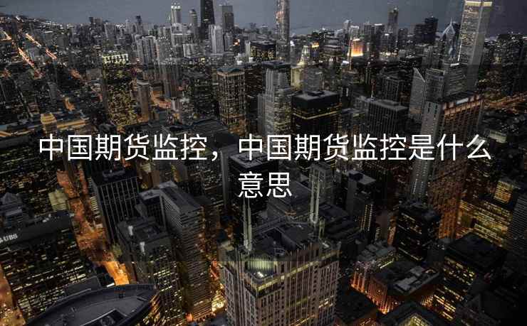 中国期货监控，中国期货监控是什么意思