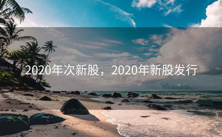 2020年次新股，2020年新股发行