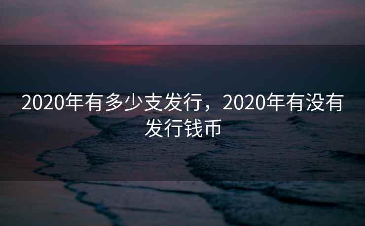 2020年有多少支发行,2020年有没有发行钱币