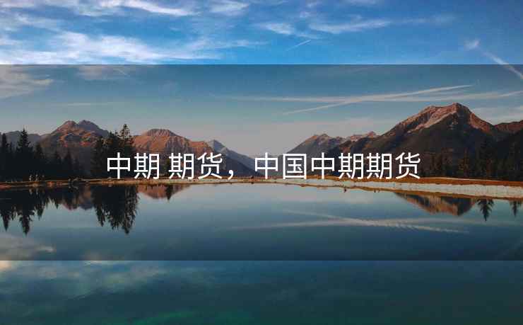 中期 期货，中国中期期货